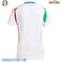 Camisa de time de futebol Itália Replicas 2º Equipamento Feminina Europeu 2024 Manga Curta